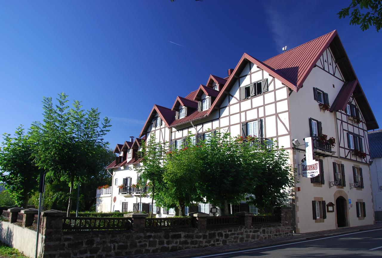 Hotel Rural Loizu Burguete Exteriör bild