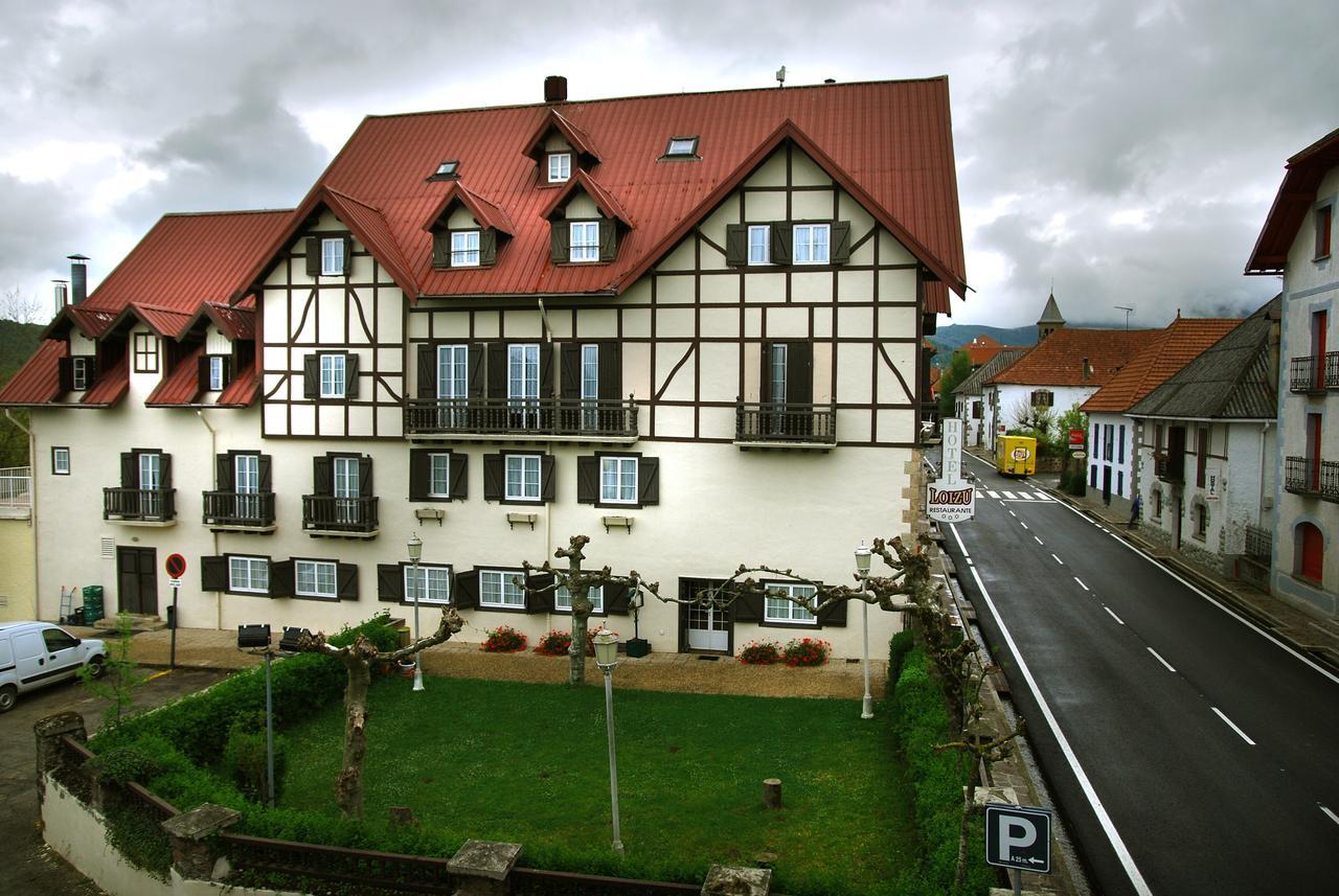 Hotel Rural Loizu Burguete Exteriör bild